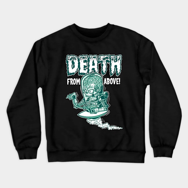 Death From Above v3 Crewneck Sweatshirt by GiMETZCO!